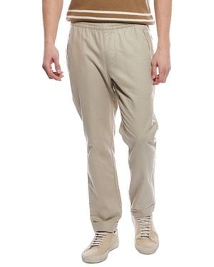 Onia Linen-Blend Stretch Cuff Pant - Natural