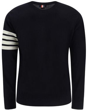 Thom Browne Wool Jumper - Black