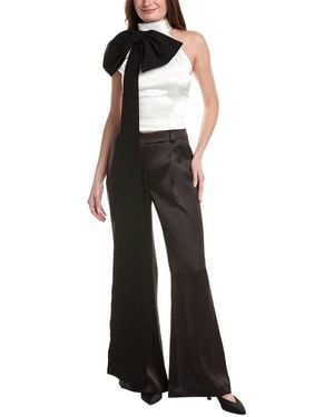 Sans Faff Chelsea Bow Halter Top - Black