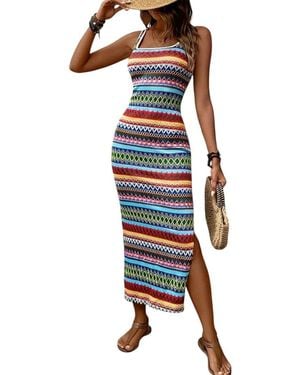 Lily Kim Maxi Dress - Blue