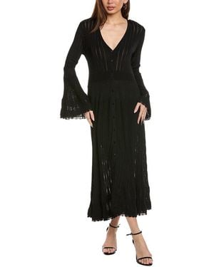 Alexis Elio Midi Dress - Black