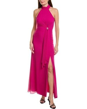 Vince Camuto Solid Sleeveless Maxi Dress - Pink
