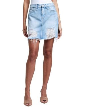 L'Agence Jolene Mini Skirt - Blue