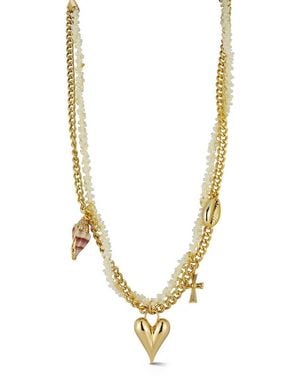 Sphera Milano Plated Necklace - Metallic
