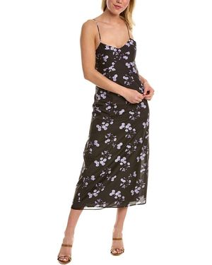 Black Iris The Livie Midi Dress - Black