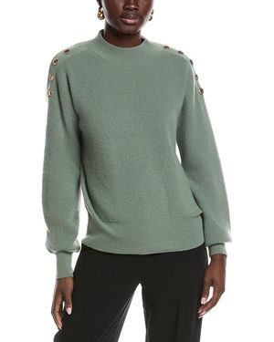 Tahari The Colleen Cashmere Jumper - Green
