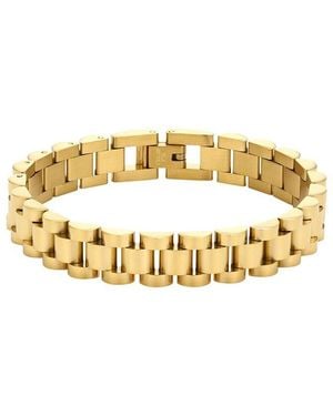 Adornia 18K Plated Stainless Steel Bracelet - Metallic