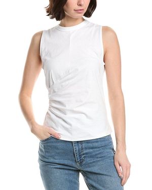 Rag & Bone Mica Jersey Wrap Tank - White