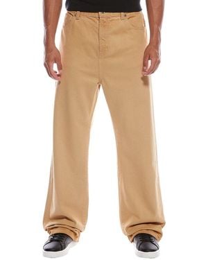 7 For All Mankind Winter Desert Utility Wide Leg Jean - Natural