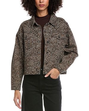 Saltwater Luxe Printed Jacket - Brown