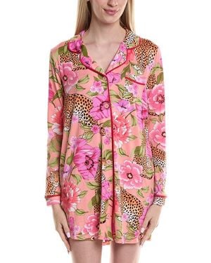 Room Service Pjs Kylie Sleep Shirt - Pink
