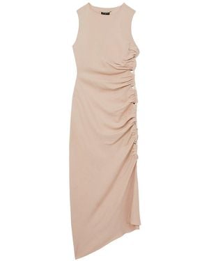 Reiss Brooke Maxi Cutout Dress - Natural