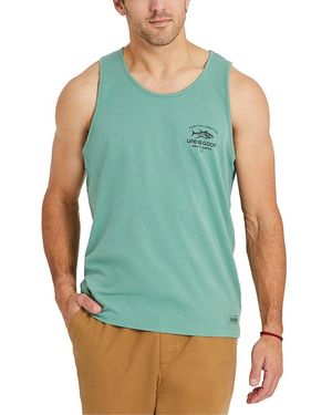 Life Is Good. Crusher Tank - Green