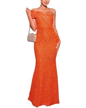 MISSORD Maxi Dress - Orange