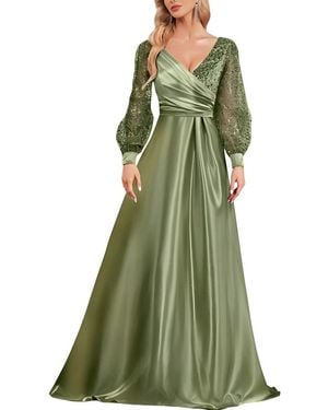 Vincent Maxi Dress - Green