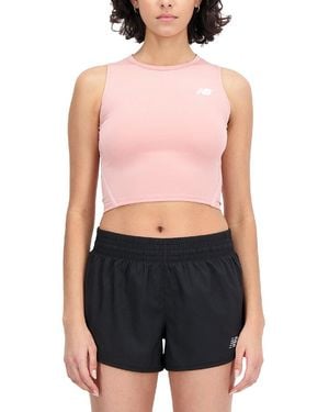 New Balance Athlete Q Speed Shape Shield Tank - Black