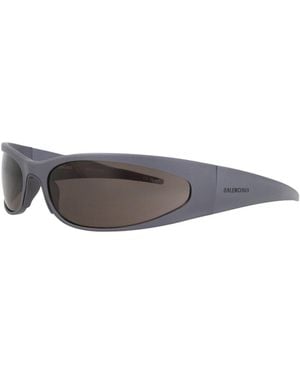 Balenciaga 77Mm Sunglasses - Grey