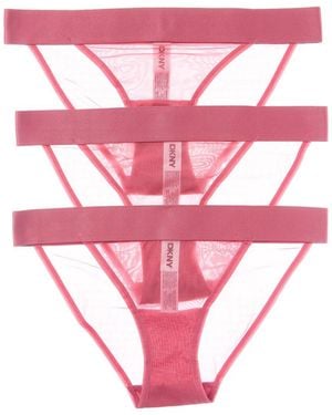DKNY 3Pk Bikini - Pink