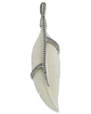 Samuel B. 0.24 Ct. Tw. Gemstone Pendant - White