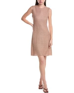 Missoni Missoni Metallic Crochet Mini Dress - Natural