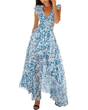 VIBI Maxi Dress - Blue