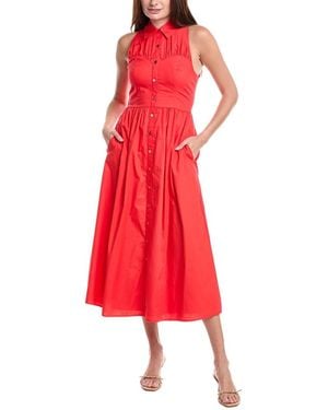 Hutch Vivian Shirtdress - Red