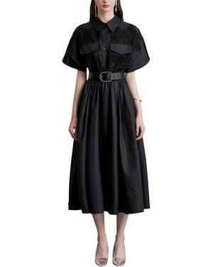 DZA Midi Dress - Black