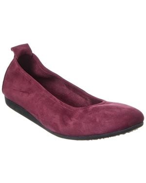 Arche Laius Leather Flat - Purple