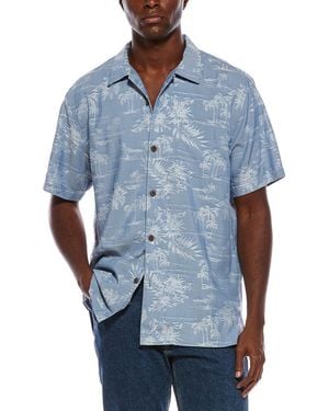 Tommy Bahama Coastal Ease Palm Visions Shirt - Blue