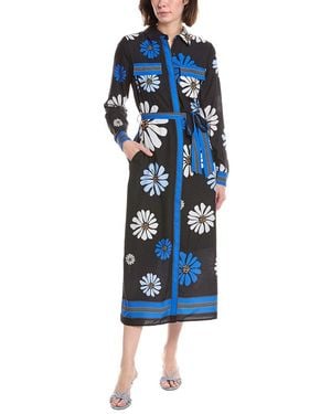 Tahari Maxi Dress - Blue
