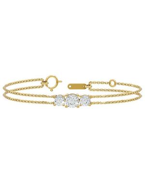 Lab Grown Diamonds 14K 2.00 Ct. Tw. Lab-Grown Diamond Bracelet - White