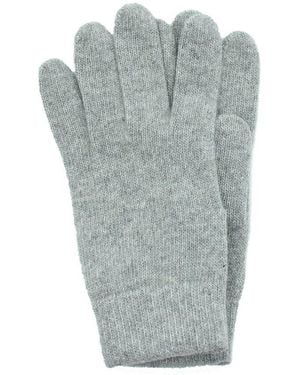 Portolano 100% Cashmere Gloves - Gray