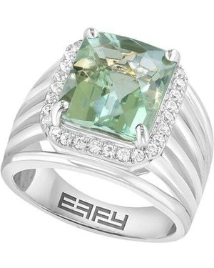Effy Fine Jewelry 5.80 Ct. Tw. Amethyst, Zircon Ring - Multicolour