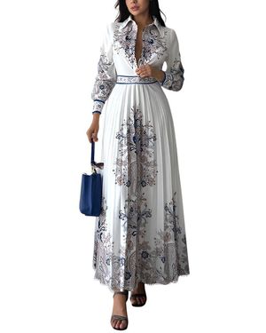 WELLWAY Maxi Dress - White