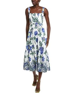 Kobi Halperin Mimi Printed Maxi Dress - Blue
