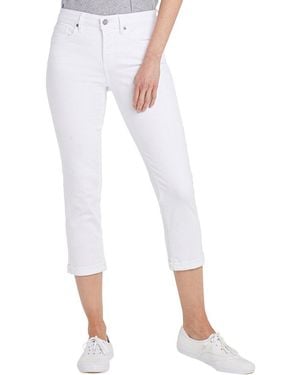 NYDJ Chloe Optic White Capri Jean