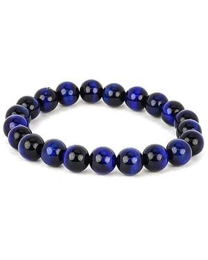 jean claude Tiger's Eye Lucky Bracelet - Blue