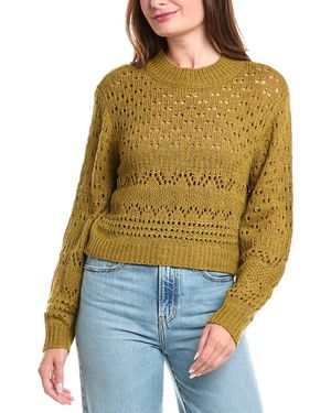 Saltwater Luxe Pointelle Jumper - Blue