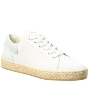Giuseppe Zanotti Gz/City Canvas & Suede Trainer - White