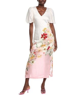Taylor Printed Maxi Dress - Pink