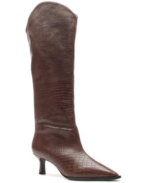 Vicenza Montreal Leather Boots - Brown