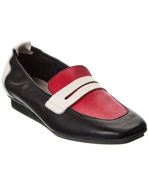 Arche Matana Leather Loafer - Red