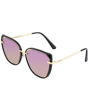 Bertha Rylee 58Mm Polarized Sunglasses - Pink