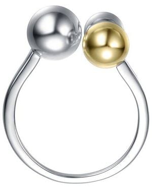 Genevive Jewelry Cz Statement Ring - Metallic
