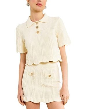 Line & Dot Prescott Top - Natural