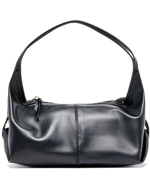 Dolce Vita Billy Leather Hobo Bag - Black
