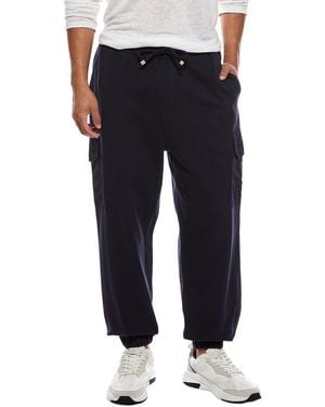 Brunello Cucinelli Cargo Lounge Pant - Black