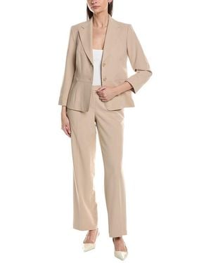 Le Suit 2Pc Jacket & Pant Set - Natural