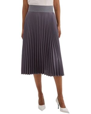 Theory Dorothea Rib Skirt - Blue
