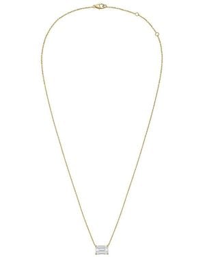 Diana M. Jewels Diana M. 14K 4.00 Ct. Tw. Lab-Grown Diamond Pendant Necklace - Multicolour